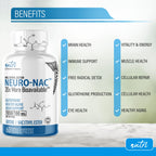 Nutri Neuro NAC N-Acetyl Cysteine Ethyl Ester 600mg - NACET - 60 Caps