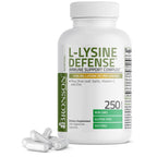 Bronson L-Lysine Defense Immune Support Complex, 1500 mg, 180 Capsules | Essential Amino Acid with Olive Leaf, Garlic, Vitamin C & Zinc, Vegetarian, Non-GMO, Gluten-Free & Soy-Free