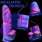 9.5'' Huge Realistic G-Spot Anal Dildo, Ex-Thick (7.5'' Girth), Suction Cup