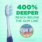 Buy now GUM Technique Deep Clean Toothbrush - Compact Soft - Soft Toothbrushes for Adults with Sensitive Extra Fine Bristles, 3ct at indiglob india