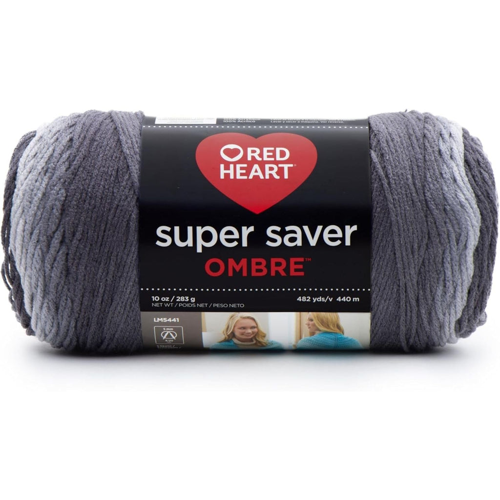 Buy now RED HEART E305.3964 Super Saver Ombre Yarn, Polo 1 Pack at indiglob india
