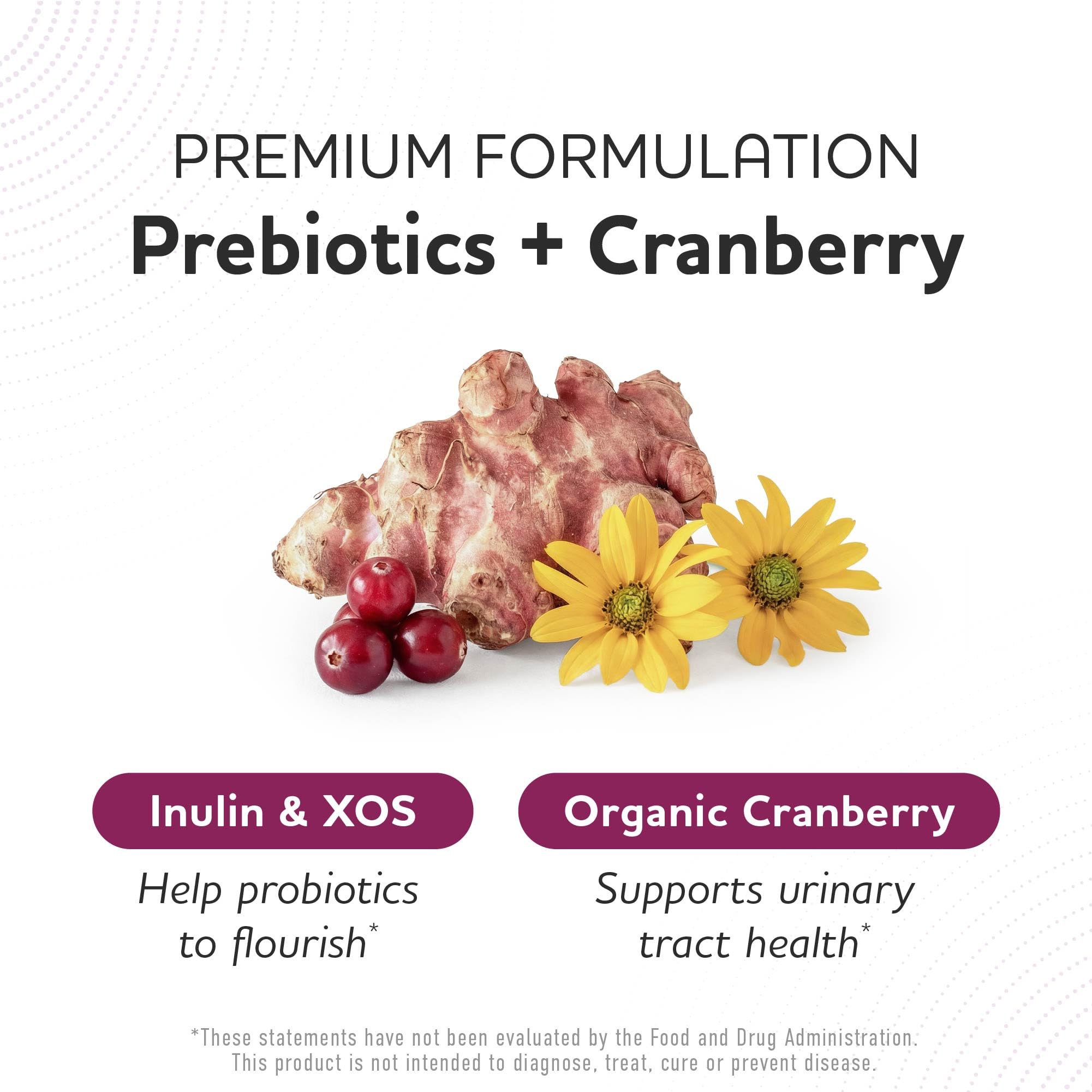 Vaginal Probiotics, 50 Billion CFU, Vaginal Health & pH Balance for Women | Healthy Odor & Yeast Balance, Womens Probiotics and Prebiotics with Cranberry Extract, Gluten-Free and Vegan, 30 Capsules