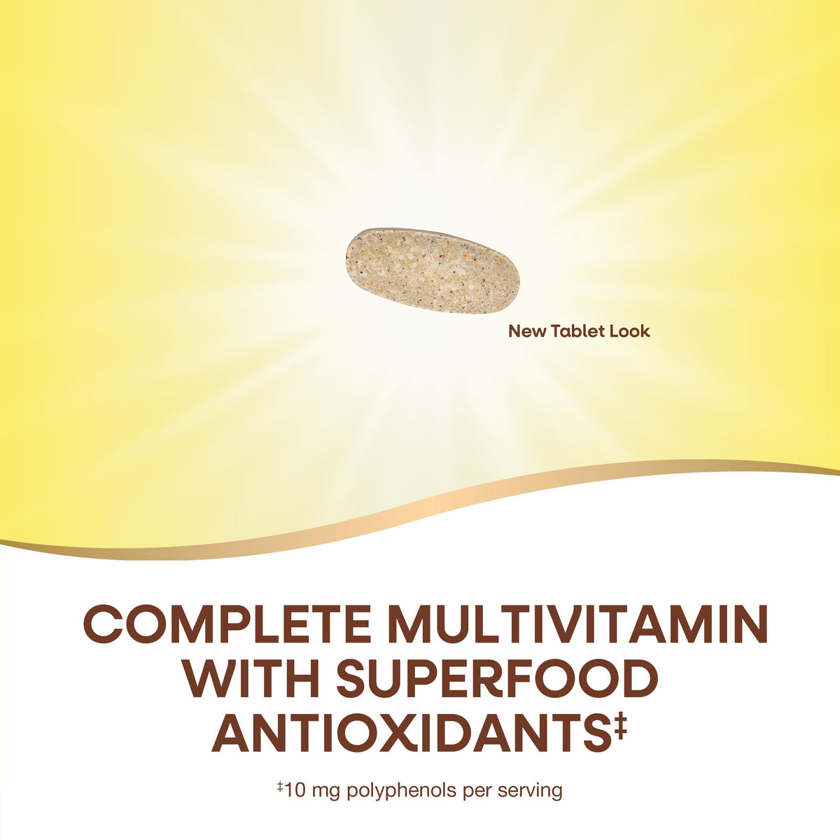 Nature's Way Alive! Men's Complete Daily Multivitamins, Supports Energy Metabolism & Muscle Function*, with B-Vitamins, Gluten Free, 50 Tablets (Packaging May Vary)
