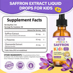 Liposomal Saffron Liquid Drops for Kids, 2 Fl OZ