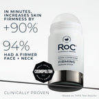 RoC Derm Correxion Retinol Serum for Face Anti Aging Firming Serum Stick | 1oz, Antioxidants visibly tighten and firm wrinkles and laugh lines on face & neck, Fragrance-Free (with Lip Packette)