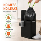 Pupzle Dog Poop Bin Liners, 3.2 Gallon Trash Bag Refills with Drawstrings