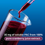 GennaMD Cranberry Supplement for Urinary Tract Health Support - Advanced 36 mg Soluble PAC from 100% Cranberry Juice Extract - Small, Easy-to-Swallow Capsules - 90 Capsules