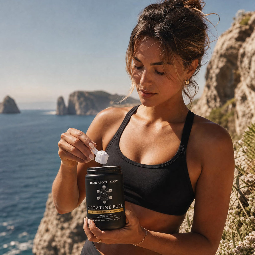 Creatine Monohydrate Powder Micronized 5g - Muscle Strength, Performance & Recovery - Unflavored Pre Post Workout - Vegan, Non-GMO, Soy Free - 60 Servings