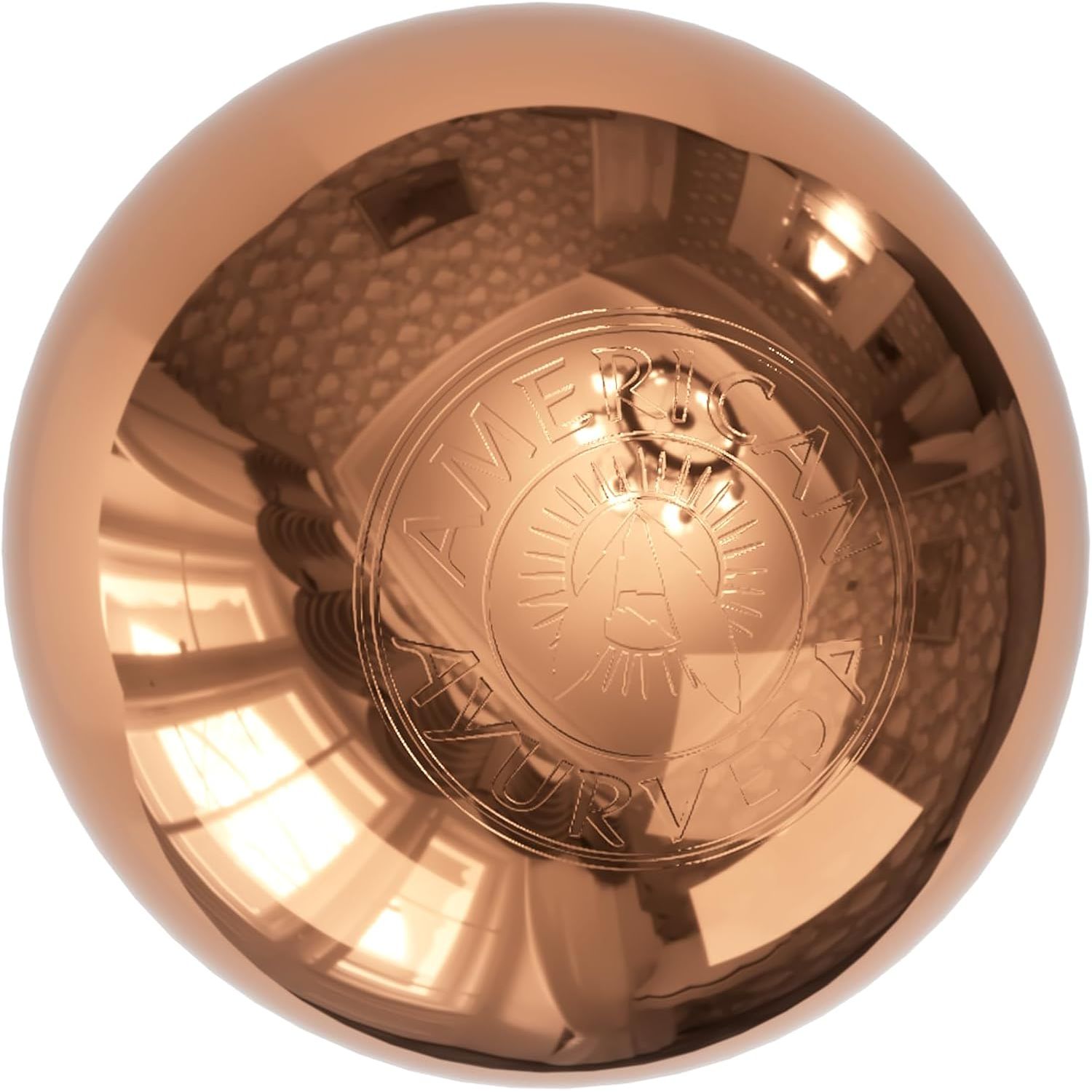 Buy now Pure Copper Ball, Bring Integrity and Clear Thinking with Natural Energy Meditation Dia Orb Sphare, Get Mental Agility Grounding Movement Therapy with Copper Orb - 2 pcs & 2 inches 4.0 Inch 1 Ball 1 at indiglob india