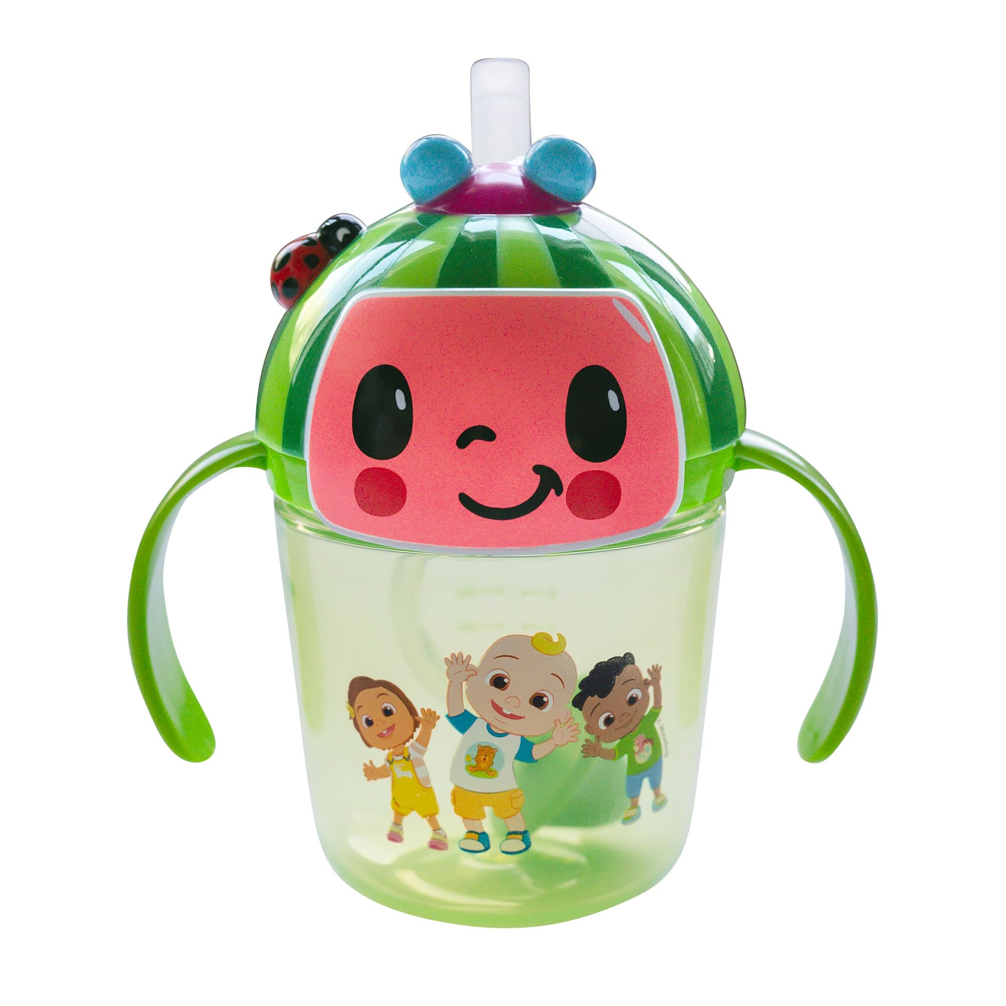 Buy now The First Years Disney Minnie Mouse Trainer Straw Cup - Disney Toddler Cups with Straw - 9 Months and Up - 7 Oz Cocomelon at indiglob india
