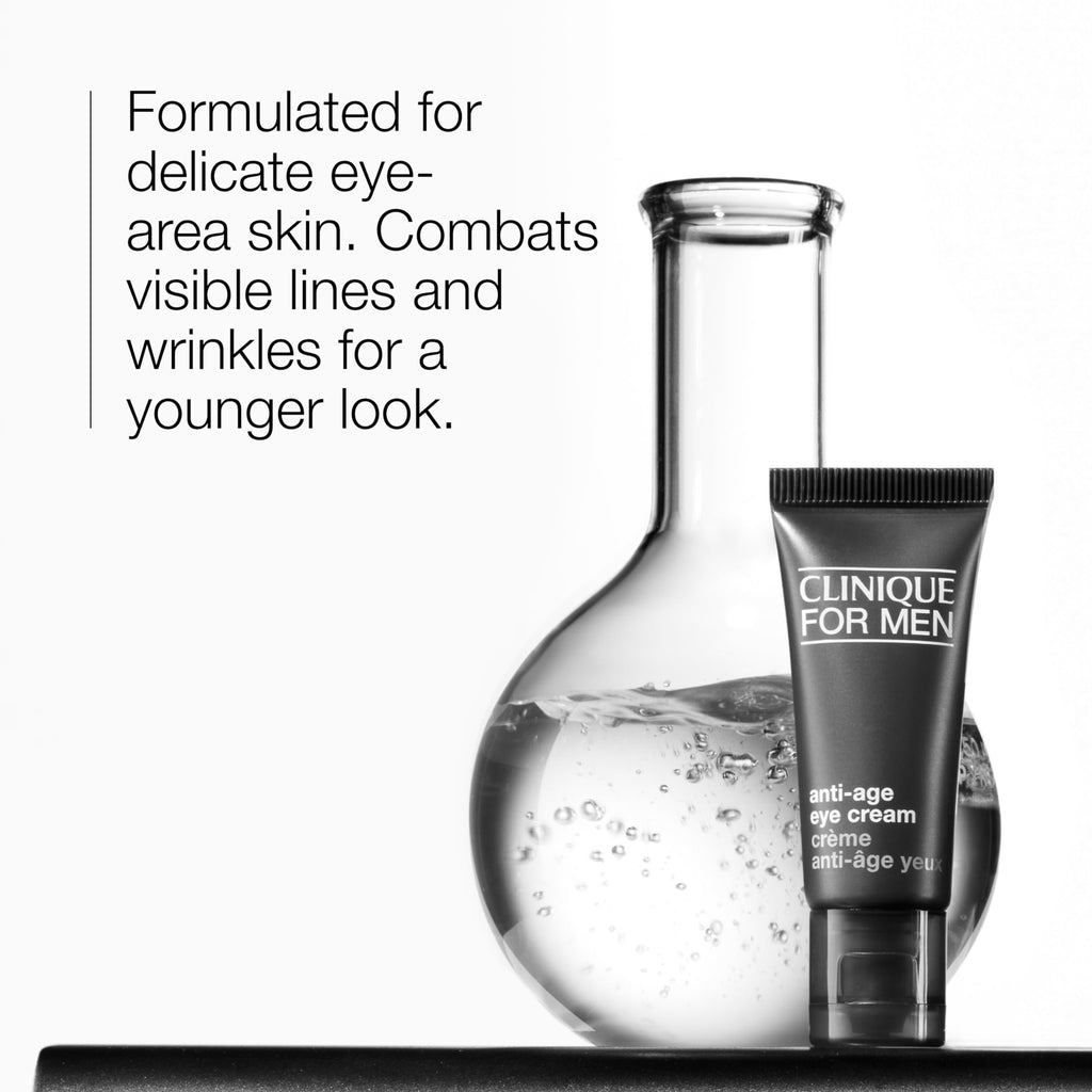 Buy now Clinique For Men Anti-Age Eye Cream Moisturizer | Hydrating + Brightening, Mini Travel Size, 0.5 Fl Oz at indiglob india