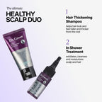 Dr. Groot Scalp Revitalizing Solution Travel Set for Hair Loss, Korean Hair Care, Hair Thickening Shampoo & Miracle in Shower Treatment, TSA Approved, 5 Seconds to Smooth Hair, Rosemary Oil