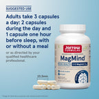 Buy now Jarrow Formulas MagMind - 90 Capsules - Includes Magnesium L-Threonate (Magtein) - Supports Brain Health & Function - 30 Servings at indiglob india