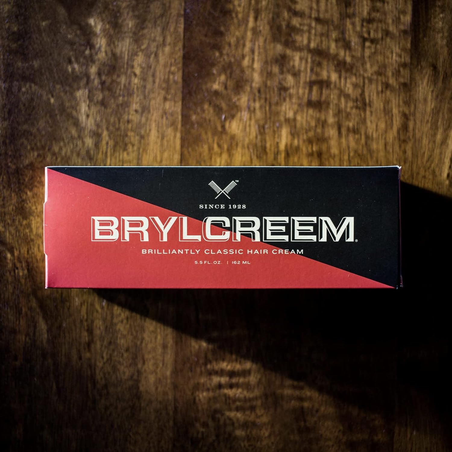 BRYLCREEM 3-in-1 Original High Shine Hair Cream, 3-in-1, 5.5 Fl Oz | High-shine hair cream with light hold for men. Alcohol-free formula conditions & styles without stickiness. Dime-sized amount