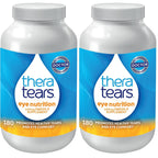 TheraTears Omega 3 Supplement for Eye Care, 180ct | 1200mg Fish Oil and Organic Flaxseed Oil with Vitamin E, Eye Nutrition, Promotes Healthy Tears & Eye Comfort