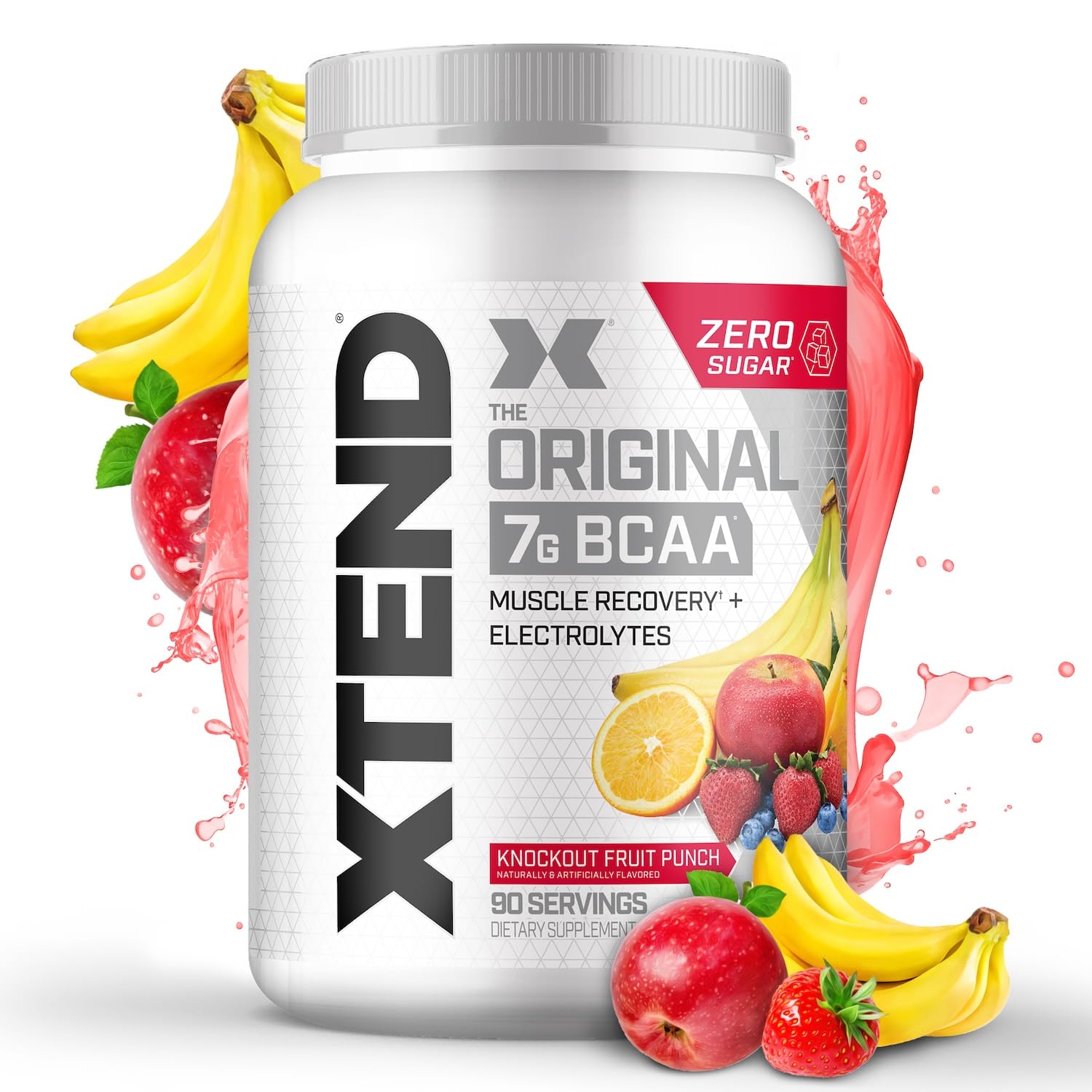 Buy now Xtend Original BCAA Powder 7g BCAA and 2.5g L-Glutamine, Sugar Free Post Workout Muscle Recovery Drink with Amino Acids for Men & Women, 30 Servings at indiglob india