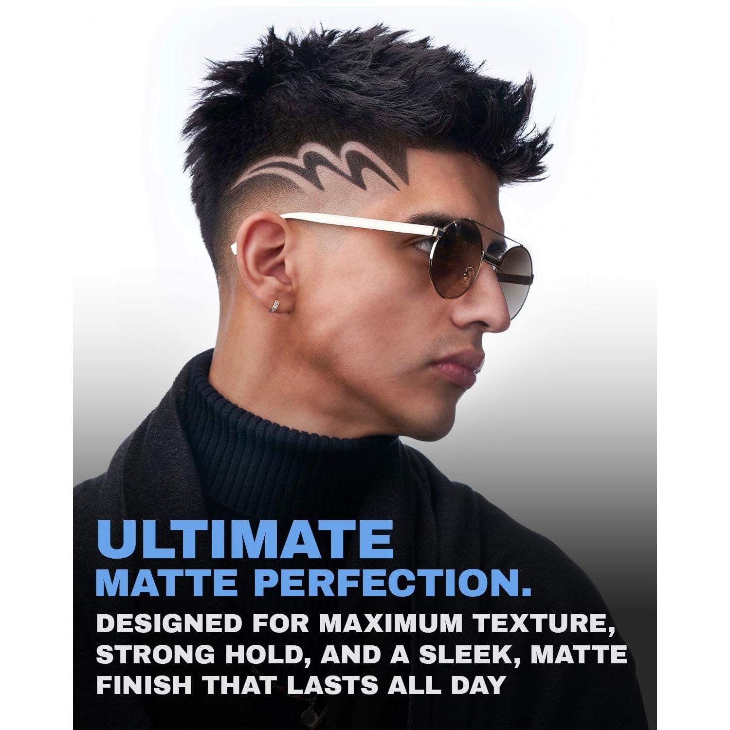 L3 Level 3 Matte Hair Putty for Men and Women, Styling Clay, 5 oz | Texture clay, matte clay finish, flexible medium hold, reworkable styling paste, adds definition and natural texture