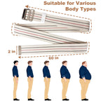 Gait Belt for Seniors 60inch - Walking Transfer Belts Gate Belts Medical for Elderly, Physical Therapy Strap Caregiver Supplies for Caregiver, Nurse, Therapist with Metal Buckle