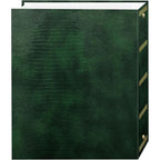 Buy now Magnetic Self-Stick 3-Ring Photo Album 100 Pages (50 Sheets), Hunter Green at indiglob india
