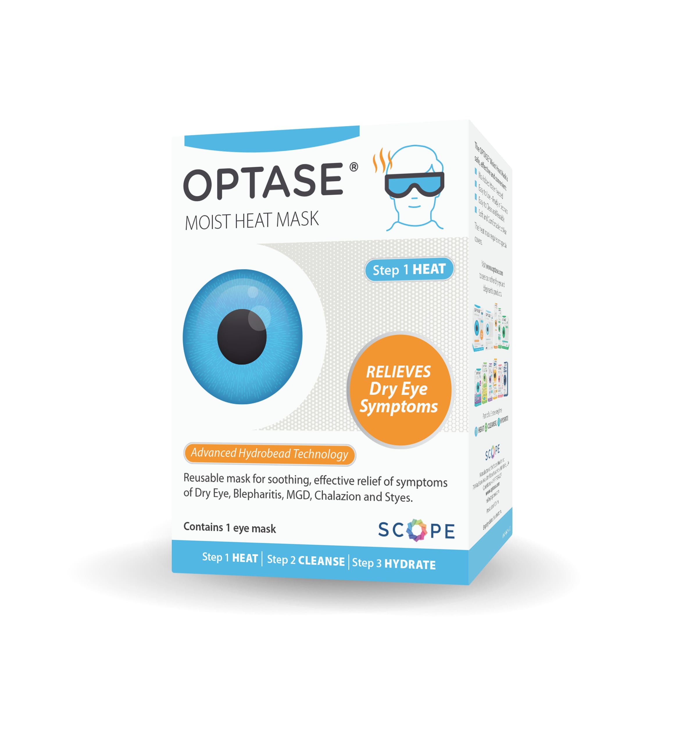 Buy now Optase Moist Heat Mask at indiglob india