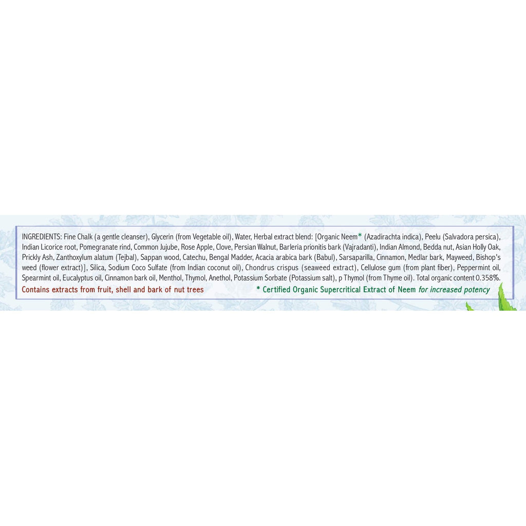 Auromere Ayurvedic Herbal Neem & Clove Toothpaste - Fresh Mint, 2 Pack
