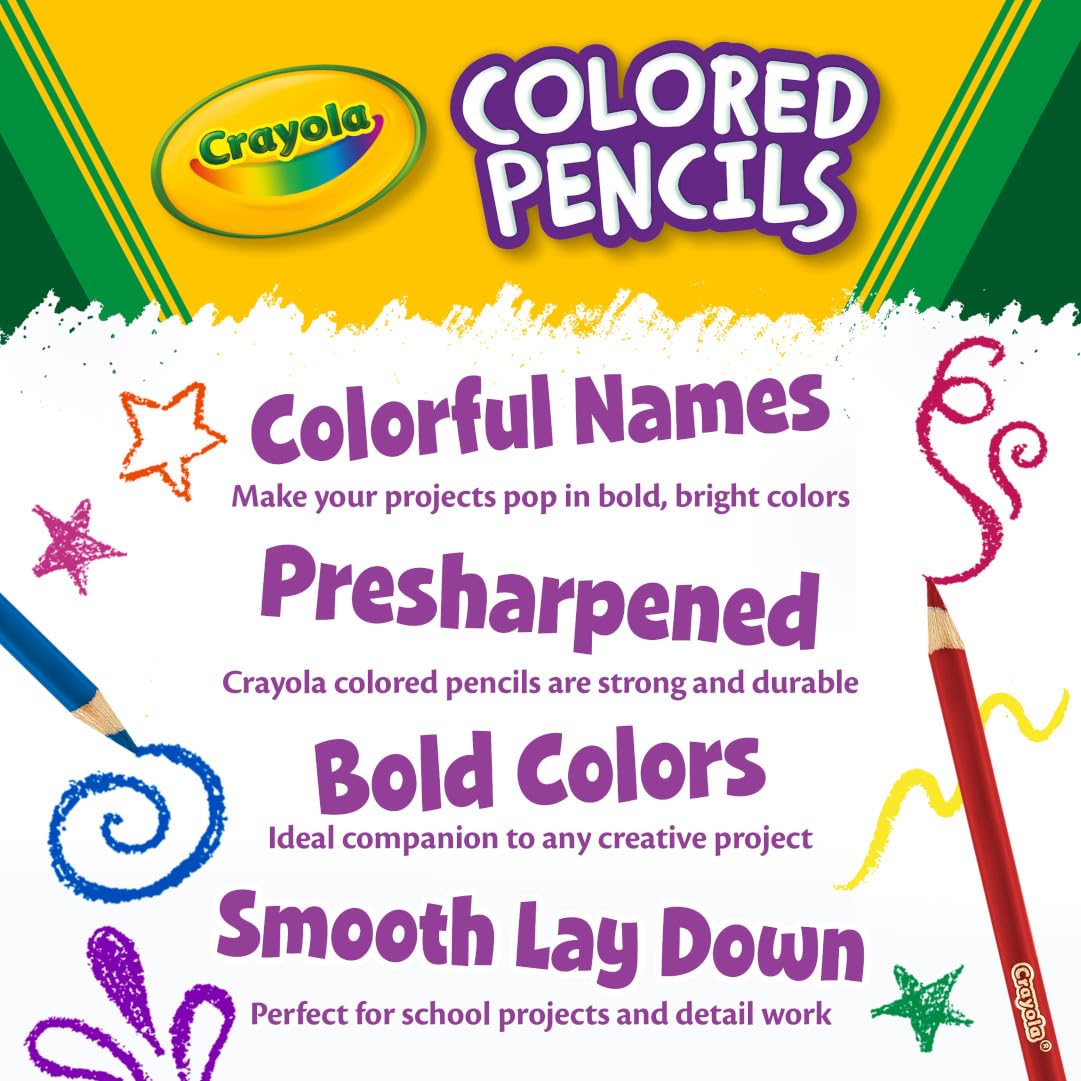 Buy now Crayola Mini Colored Pencils (Colors may vary), Coloring Supplies for Kids, 64 Count, Gift at indiglob india
