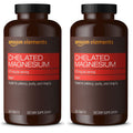 Amazon Elements - Chelated Magnesium, 240 Tablets, 270 mg per Serving, as Magnesium Glycinate Chelate, Vegan (Pack of 2)