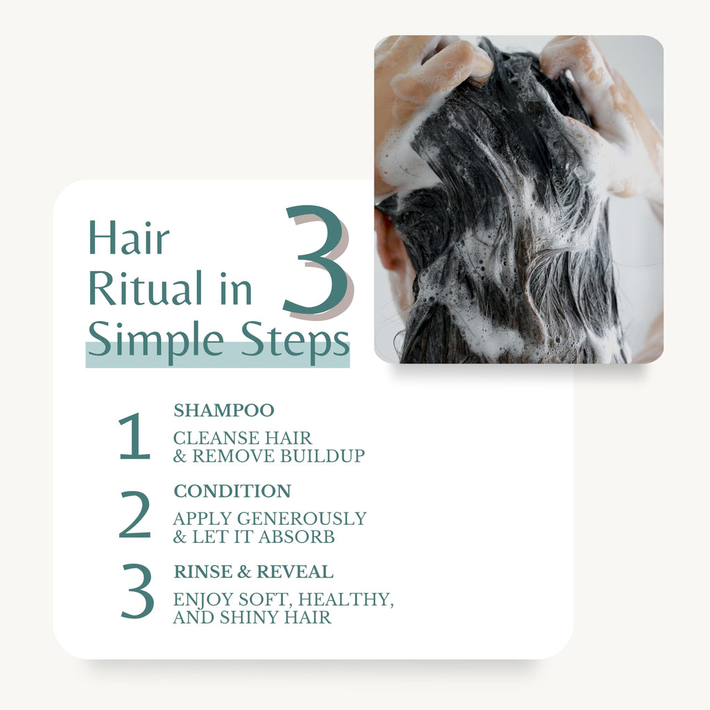 Rosemary Shampoo and Conditioner Set with 100% Rosemary Oil & Biotin for Thinning Hair, Anti-Hair Loss & Strengthening Botanical Formula, Women & Men, Sulfate-Free