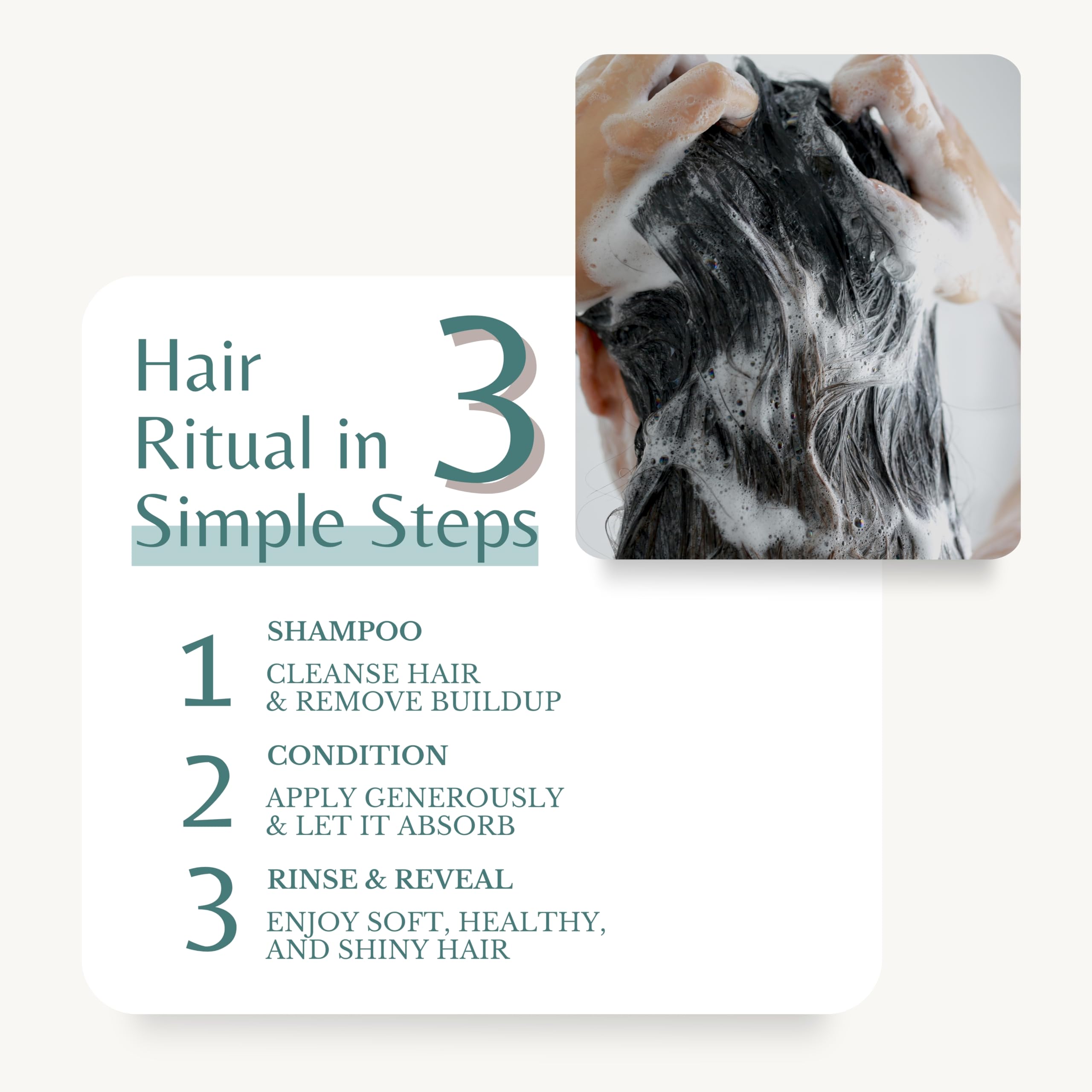 Rosemary Shampoo and Conditioner Set with 100% Rosemary Oil & Biotin for Thinning Hair, Anti-Hair Loss & Strengthening Botanical Formula, Women & Men, Sulfate-Free