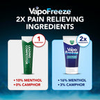 Buy now Vicks VapoFreeze Topical Pain Cream 3.0oz, Maximum Strength Menthol+ for Muscle Pain Relief, Joint Pain Relief, Knee Pain Relief, Back Pain Relief, Cream for Pain Relief, Topical Pain Relief at indiglob india