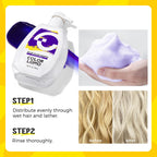 COLORLOMO Bye Bye Yellow Purple Shampoo, Neutralizes Brass & Yellow Tones
