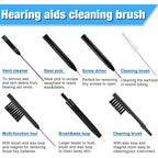Buy now Patelai 12 Pcs Hearing Aid Cleaning Kit Hearing Aid Tools Cleaner Kit Accessories with Wax Loop and Magnet Multi-Functional Earphone Earbuds Cleaner Set with Velvet Bag (White Tube) at indiglob india