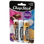 Buy now ChapStick S'more Collection Variety Pack Lip Balm Tube, Lip Care, 0.15 Ounce (Pack of 3) at indiglob india