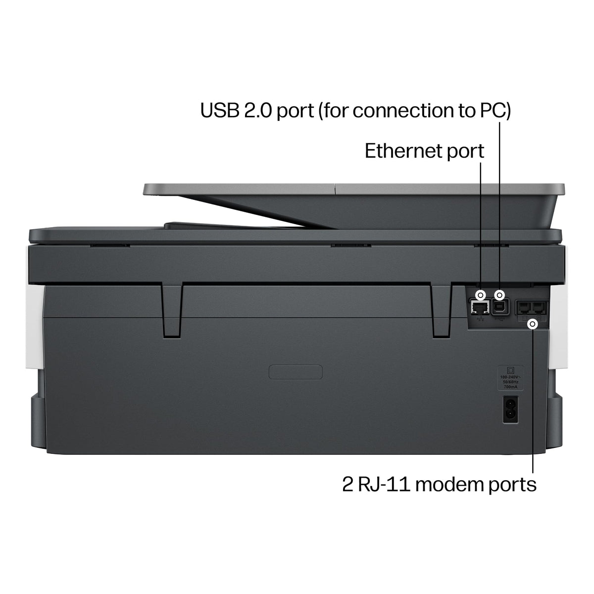 HP OfficeJet Pro 8139 Wireless All-in-One Color Inkjet Printer, Print, Scan, Copy, Fax, ADF, Duplex Printing Best-for-Home-Office, 1 Year Trial of Instant Ink Included, AI-Capable (C2VK3A)