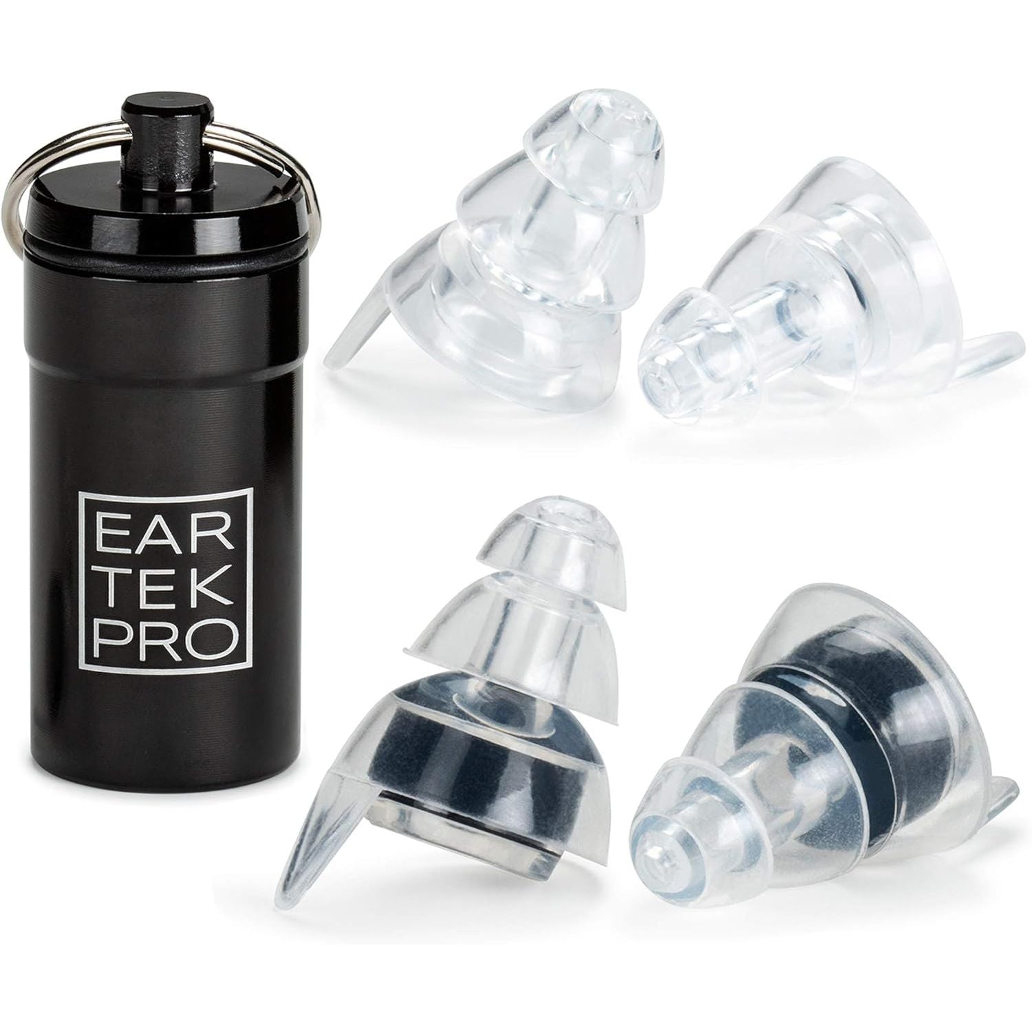 Buy now High-Fidelity Concert Earplugs Reusable Noise-Reduction Ear Plugs Set with Two Sizes Included - For Rave, Live Music, Festivals, Marching Bands, Loud Events, Fitness Classes Default at indiglob india