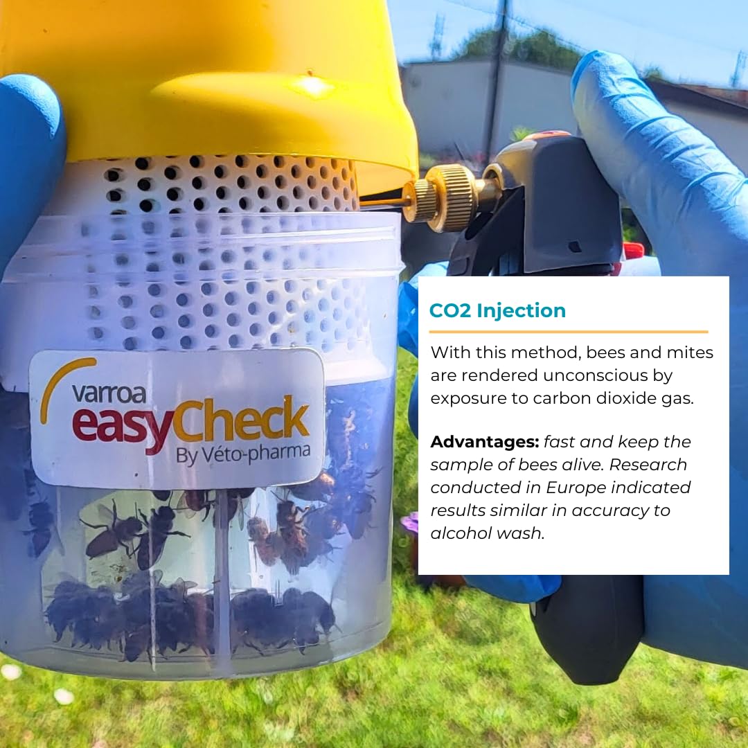 Foxhound Bee Company Varroa Easy Check Mite Tester