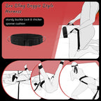 Sex Toys BDSM Bondage Restraints Sex Harness Adjustable Bed Restraints Sex Straps Kit Sex Sling Handcuffs Cross Strap Blindfold Tickler Feather Bondage Gear & Accessories Adult Couples Games S&M Whips
