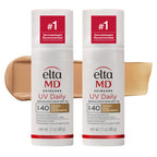 EltaMD UV Daily Face Sunscreen Moisturizer, Zinc Oxide, SPF 40 and SPF 50 | Hydrates and Protects Dry Dehydrated Skin, Lightweight, No White Cast, Dermatologist Recommended, Available in Three Tints