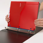 Five Star 8-Tab Binder Pocket Dividers, Plastic Tabbed Divider with Pocket, 9-3/4" x 11", 3-Hole Punched, 8 Count, Assorted Colors (201590)