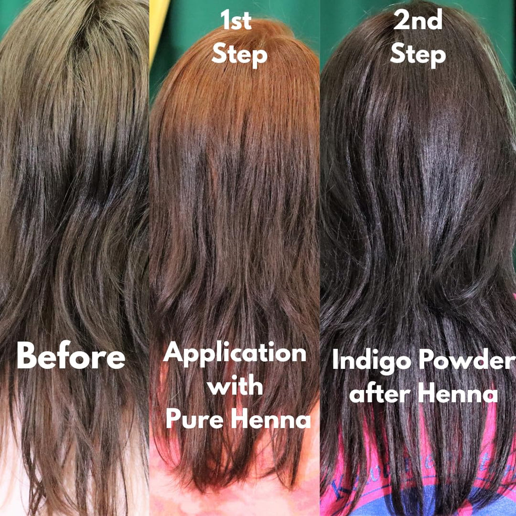 Buy now 200 Grams INDIGO POWDER For Hair Dye/Color - The Henna Guys at indiglob india