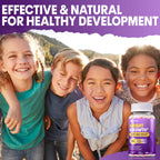 Height Growth Gummies for Kids & Teens - Natural Vitamin Growth Supplement