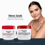Eucerin Original Healing Cream, Emollient Enriched, 2 x 16 OZ | Unscented Body Cream for Extra Dry and Compromised Skin, Emollient Enriched Body Moisturizer, Long-Lasting Hydration