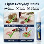 OxiClean On The Go Stain Remover Pen, 0.74 Fl Oz – Instant Travel Stain Cleaner for Clothes, Food, Wine, Coffee, Makeup, Portable & Easy Use