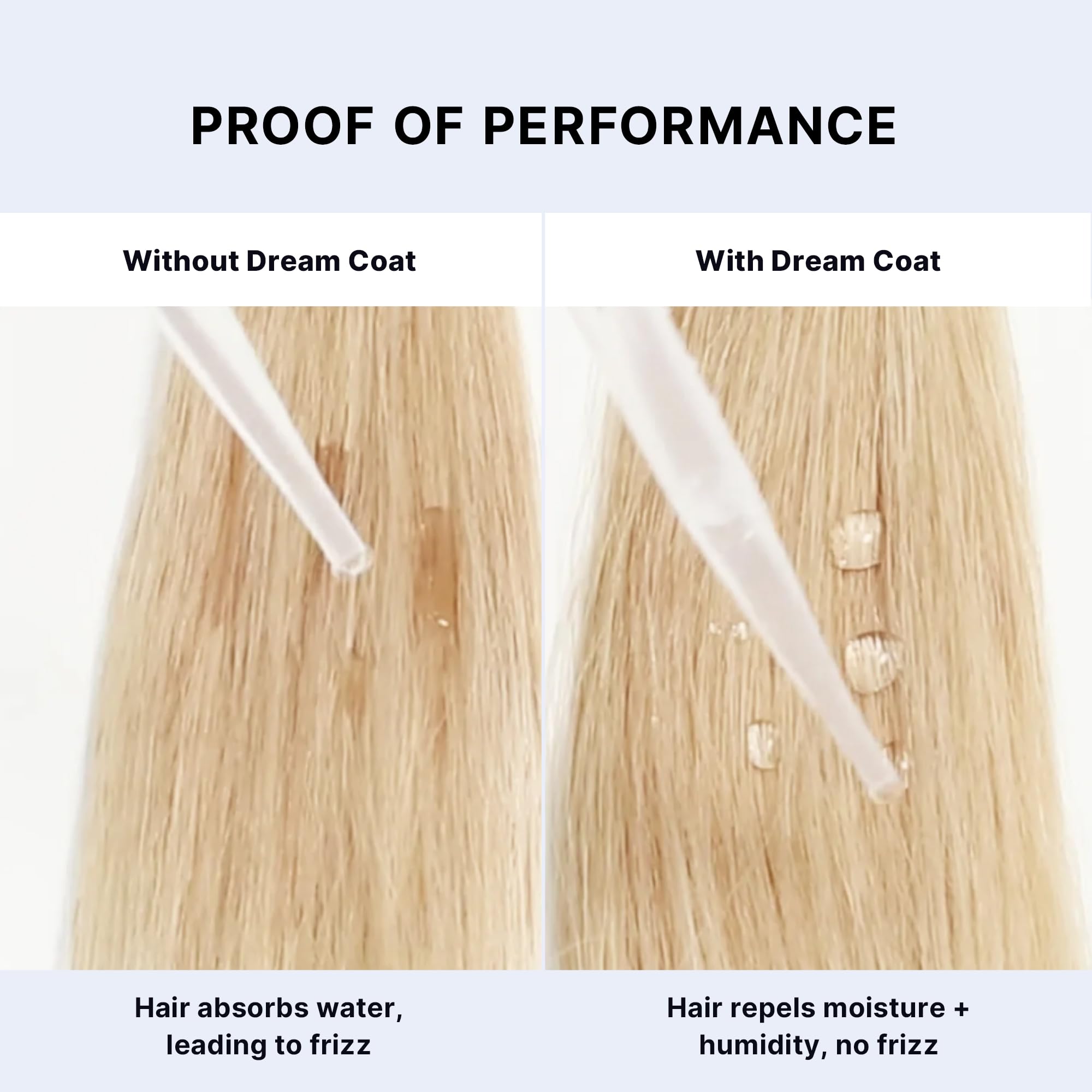 COLOR WOW Dream Coat – Anti-Humidity Frizz Control Spray for Glass Hair | Anti-frizz treatment and humidity-proofing spray delivers glassy-smooth, frizz-free hair. Heat activated, lasts 3-4 shampoos.