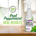Mighty Mint Peppermint Oil Spider Repellent Spray, 16 oz
