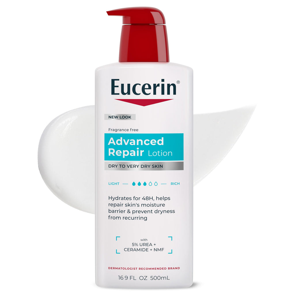 Eucerin Advanced Repair Lotion, Urea Enriched, 16.9 FL OZ