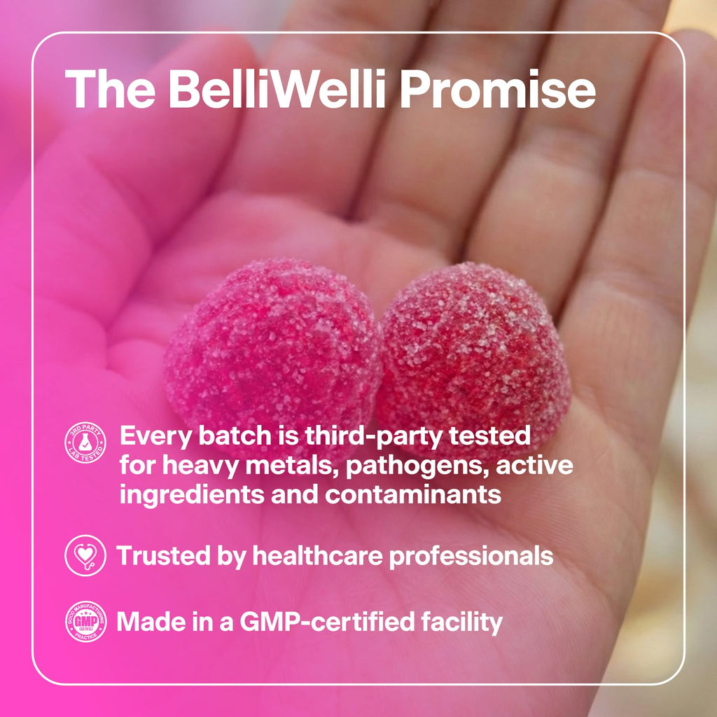 Belli Welli Fiber Gummies for GLP-1 Support - Watermelon - Tapioca Prebiotic Fiber Gummy - Digestive Health & Regularity for Women, Men, Kids - 120CT