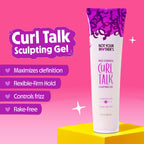 Not Your Mother's Curl Talk Kit, 9.7 fl.oz Defining Cream, 9.7 fl.oz Frizz Control Styling Gel & 7 oz Activating Mousse | Defining Cream, Frizz Control Gel, & Activating Mousse - 9.7 oz Each - Maximize Definition & Control Frizz - Citrus Jasmine