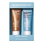Buy now e.l.f. SKIN The Hottest Drops Duo, Holy Hydration! Thirst Burst & Bronzing Skincare Set, For A Dewy, Sun-Kissed Look, Vegan & Cruelty-Free at indiglob india