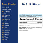 Buy now Puritan's Pride Q-Sorb CoQ-10 100mg | Supports Heart Health | Dietary Supplement | Healthy Supplement | Energy Supplement | Gluten Free | 240 Rapid Release Softgels at indiglob india